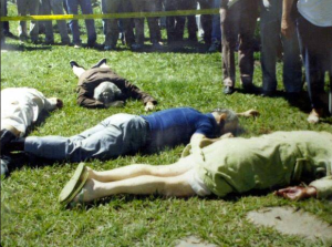 The Jesuits, their housekeeper, and her daughter were murdered on November 17, 1989.